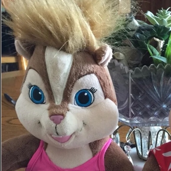 Adorable Build A Bear Alvin & Brittany Chipmunks each are 18”H. - Picture 3 of 8